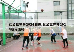 女足世界杯2024赛程,女足世界杯2024赛程表格