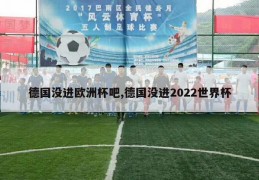 德国没进欧洲杯吧,德国没进2022世界杯