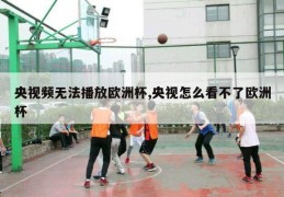 央视频无法播放欧洲杯,央视怎么看不了欧洲杯